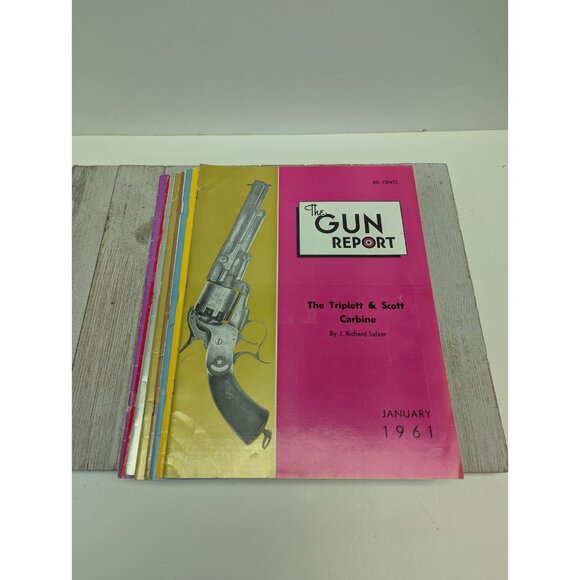 Vintage The Gun Report Magazine Lot Of 8 - 1961 Partial YEAR - Picture 3 of 16